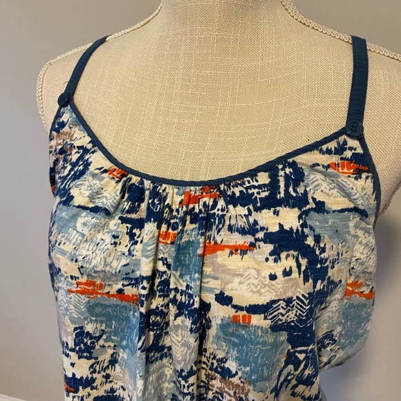 Multicolored Print Tank - Picture 2 of 8